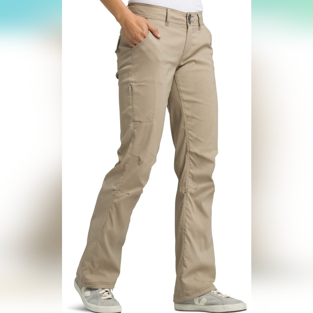 PrAna Halle Pant Dark Khaki Size 6